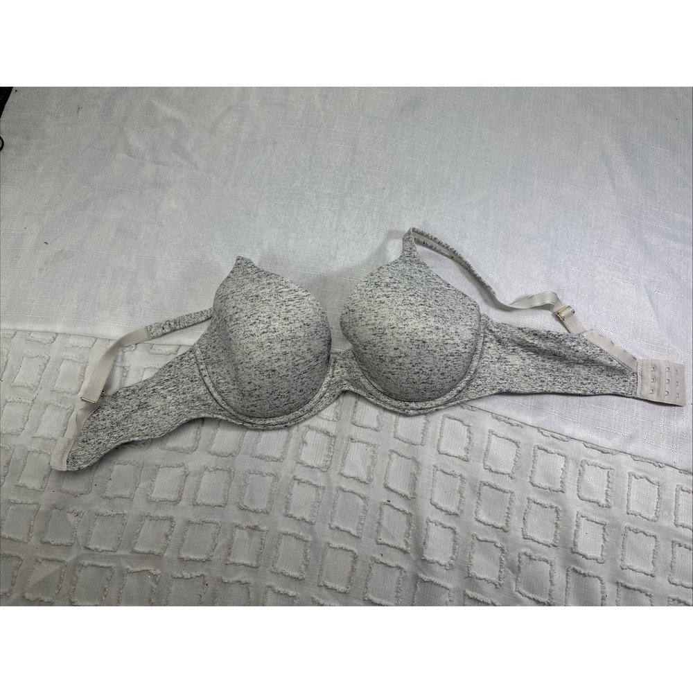 Soma Embraceable Perfect Coverage Bra 34DD Gray Heather Space  Underwire 072103